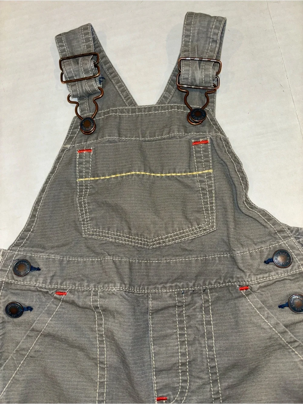 OshKosh B'gosh Olive Green Kids Overalls